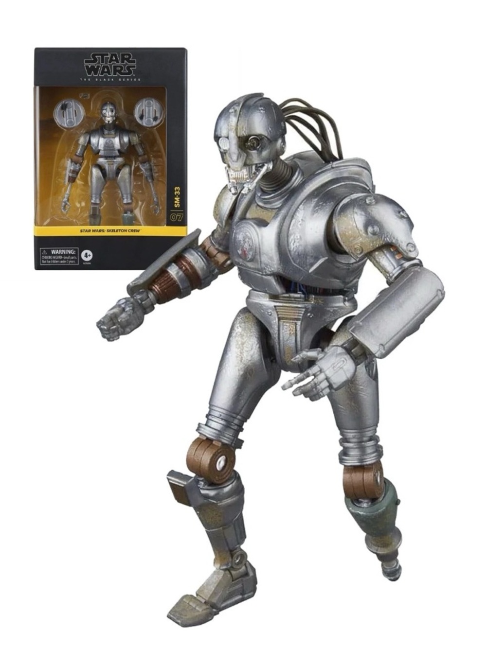 Star Wars Black Series 6" SM-33 Thirty-Three Droid Skeleton Crew 250715